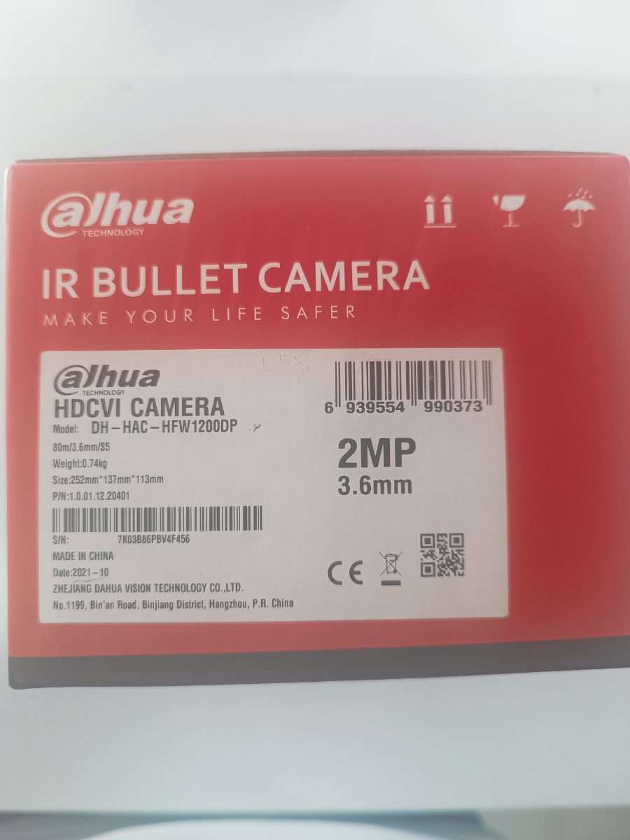 تصویر 2 — دوربین داهوا  مدل HFW1200DP