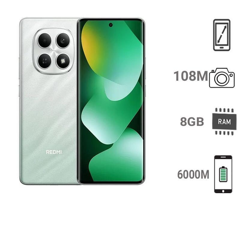 تصویر 2 — گوشی موبایل شیائومی Redmi Note  14  دو سیم کارت ظرفیت رام 8 گیگ و حافظه داخلی 256 گیگابایت