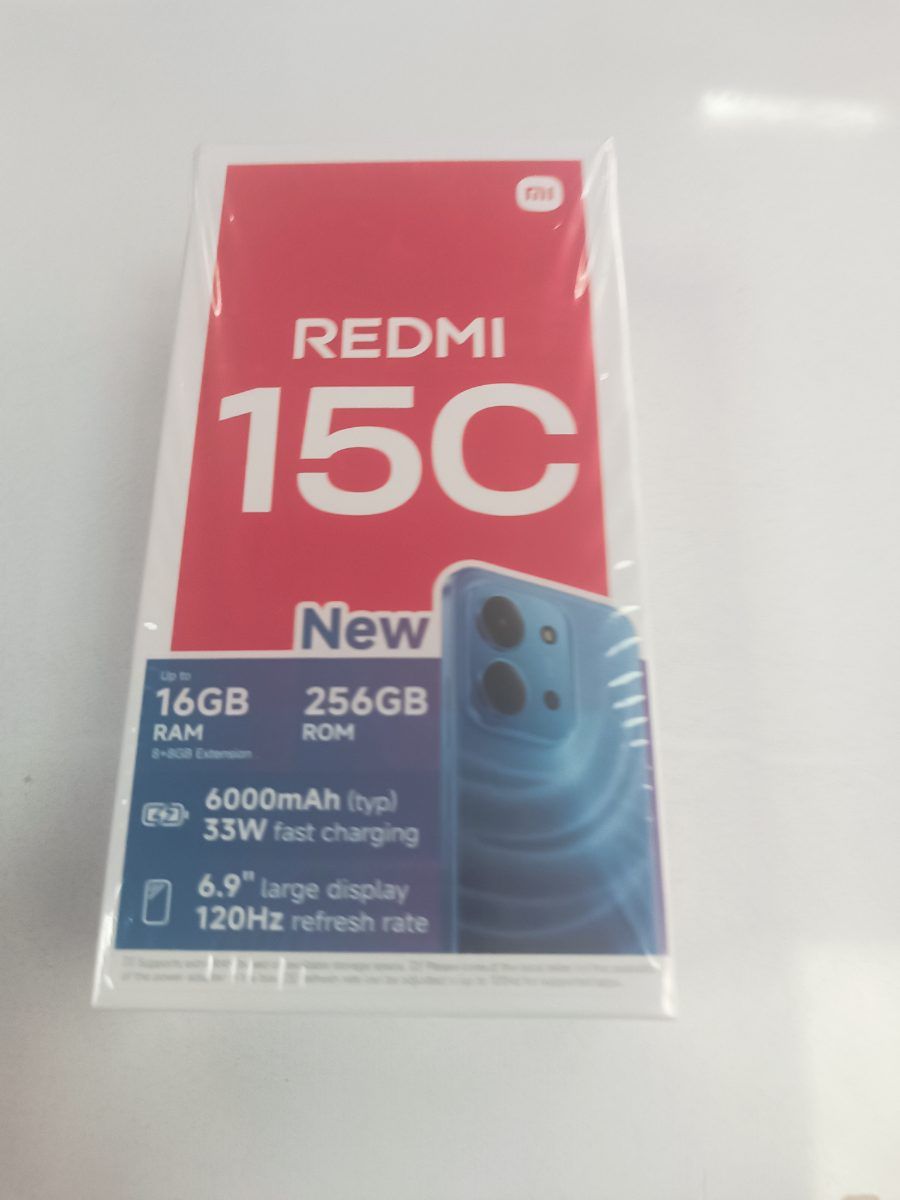 گوشی موبایل شیائومی Redmi 15c دو سیم کارت ظرفیت رام 8 RAM و حافظه 256 گیگابایت گلوبال